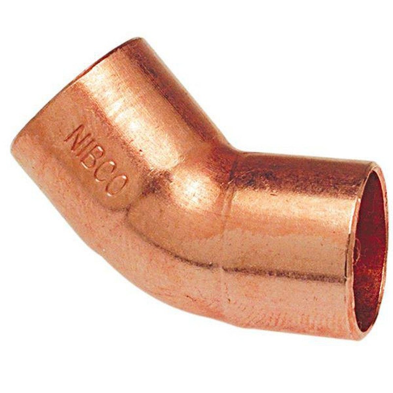 2-1/2 in. Copper 45 Elbow (2-5/8 in. OD) | Ferguson
