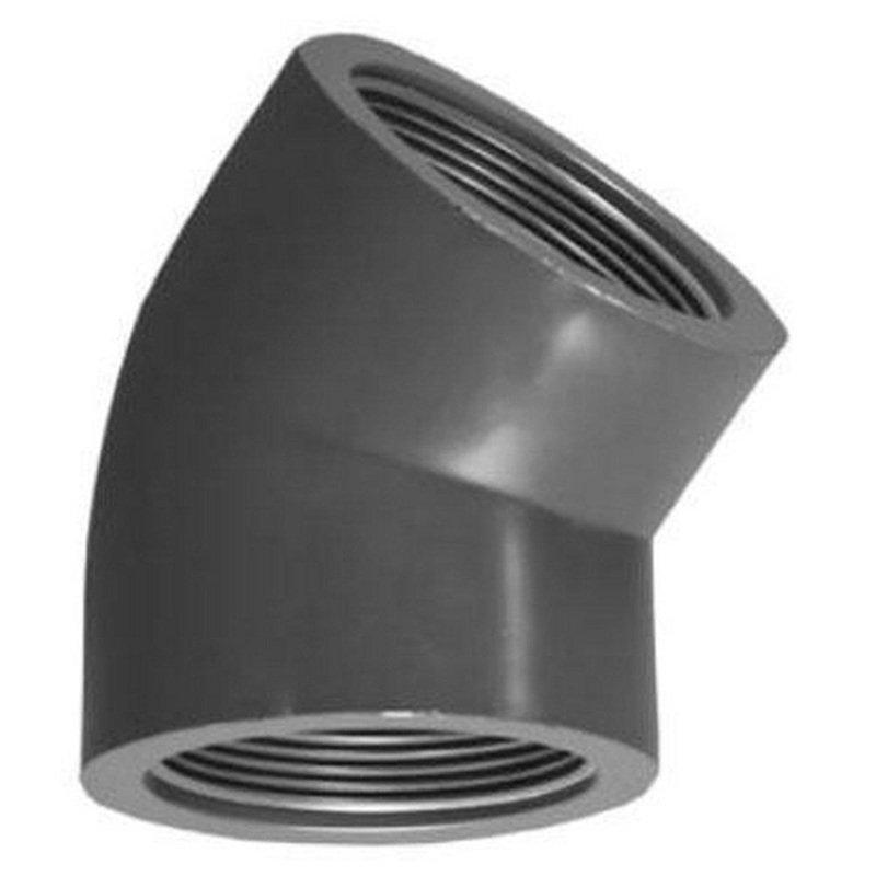 3/4 in. Sch. 80 PVC Threaded 45 Elbow | Ferguson