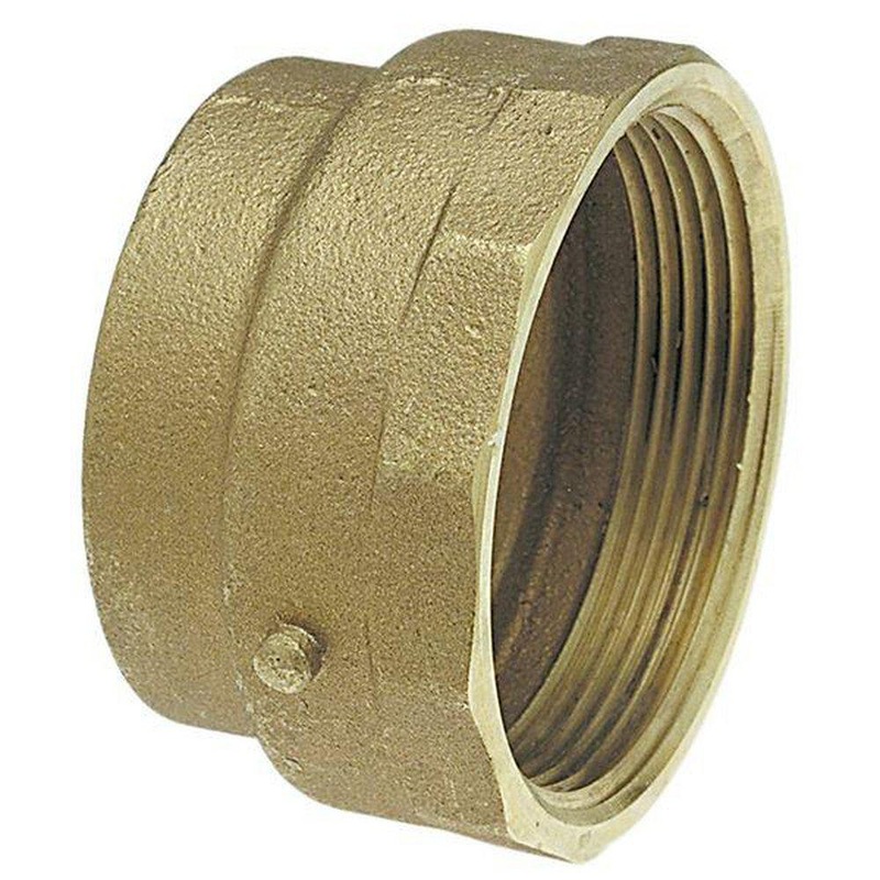 3 in. Cast Copper DWV Female Adapter | Ferguson