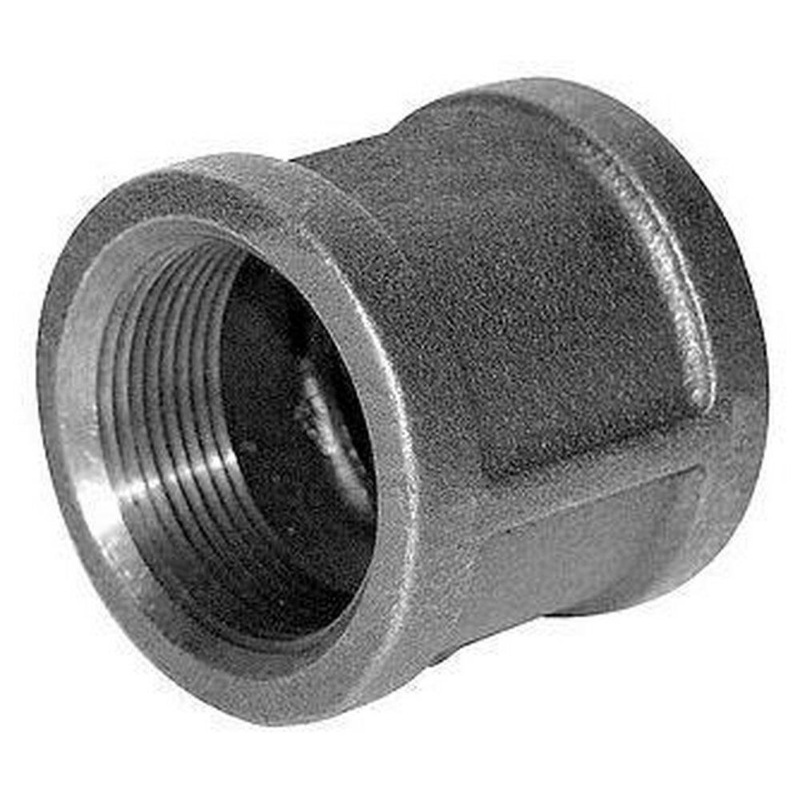 3 in. FPT 150# Black Malleable Iron Coupling | Ferguson