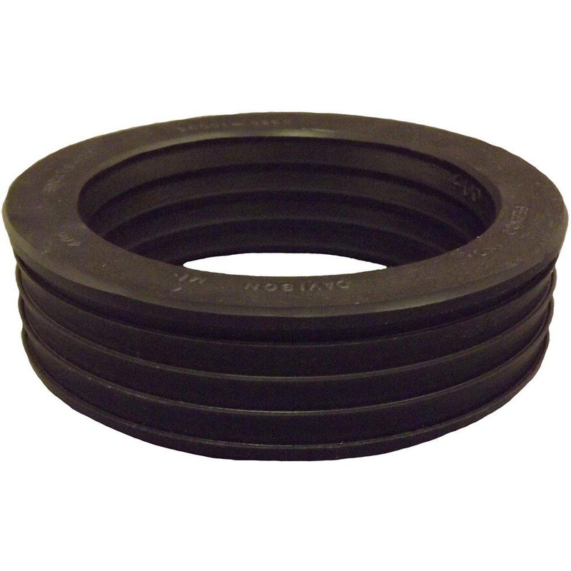 Fernco 4 in. Clay x No-Hub Service Weight ABS PVC Sewer and Drain Donut | Ferguson