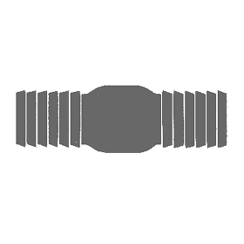 Harvard 1/2 in. Barbed Zinc Plated Steel Coupling | Ferguson