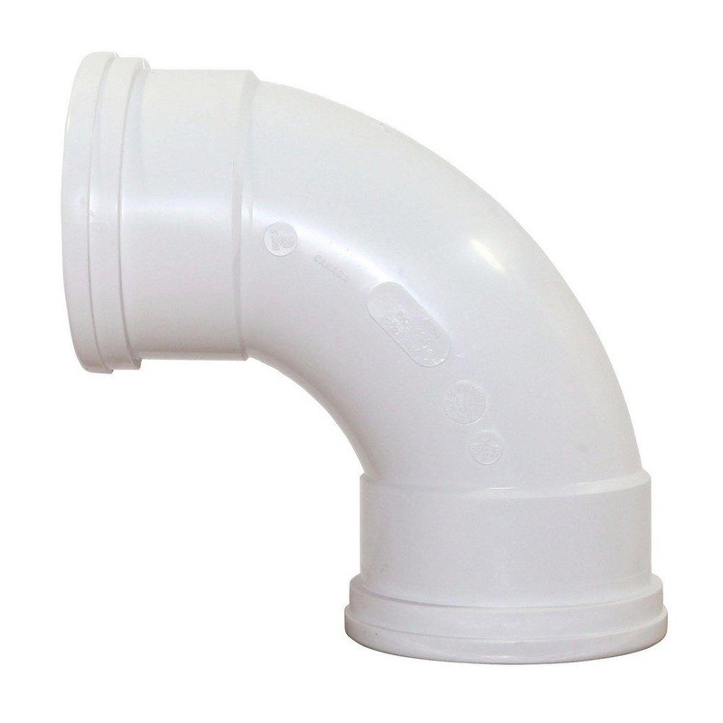 TRENCH TOUGH PLUS 12 in. Gasket 90 Degree SDR 35 Plastic Sewer Elbow | Ferguson