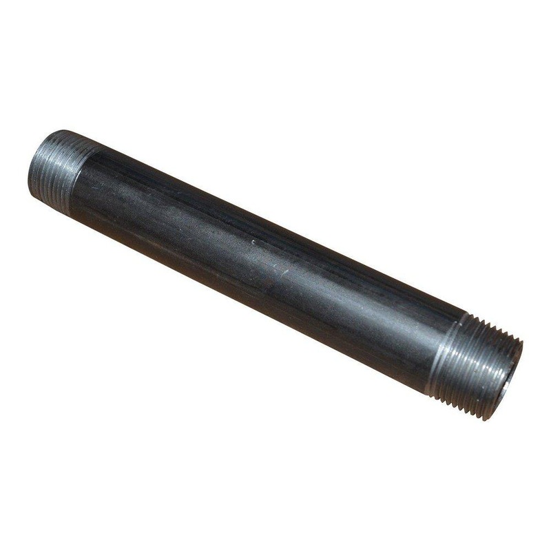1 x 8 in. Weld Schedule 80 Extra Heavy Global Black Carbon Steel Nipple | Ferguson