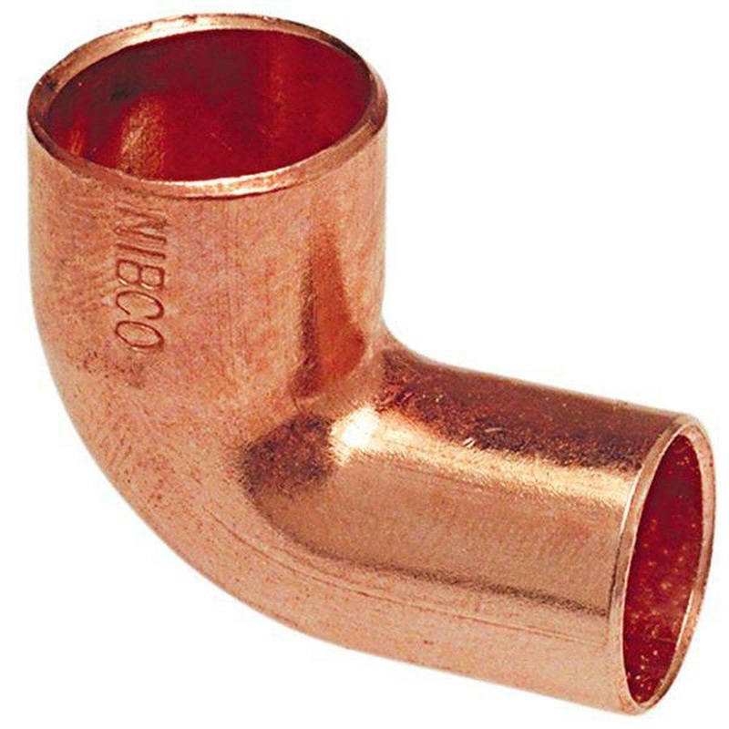 2 in. Copper 90 Street Elbow (Clean & Bagged, 2-1/8 in. OD) | Ferguson