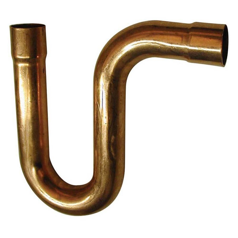 2 in. Copper Suction Line P-Trap (2-1/8 in. OD) | Ferguson
