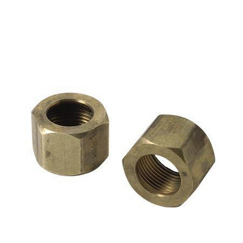 BrassCraft 5/16 in. OD Tube 300# Brass Compression Nut | Ferguson