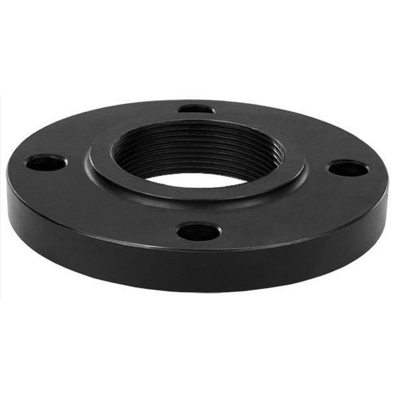 Raised Face 4 in. x 3 in. 150# Raised Face Carbon Steel Threaded Flange ASTM A105 Global | Ferguson