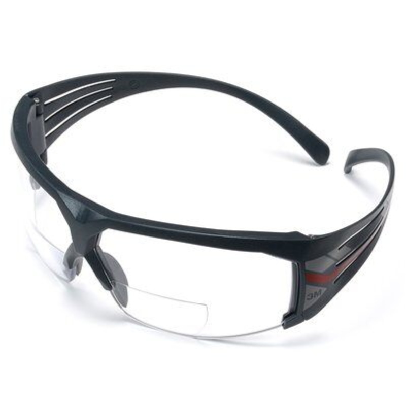 Protective Glasses – 3M SecureFit 600 Series Clear Scotchgard Anti-Fog Lens (+1.5 Diopter), SF615SGAF