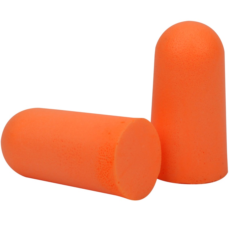 Earplugs – PIP Mega Bullet Disposable Foam Ear Plugs (Box of 200), NP267HPF210