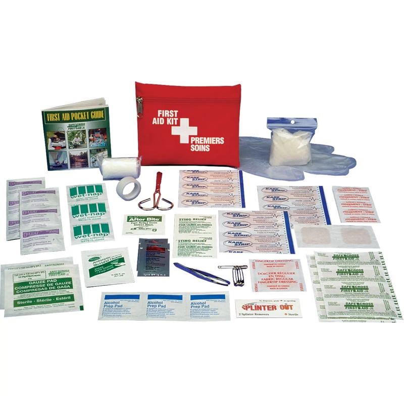 First Aid Kit – Safecross Class 1 Medical Device, Belt Pouch, 01350