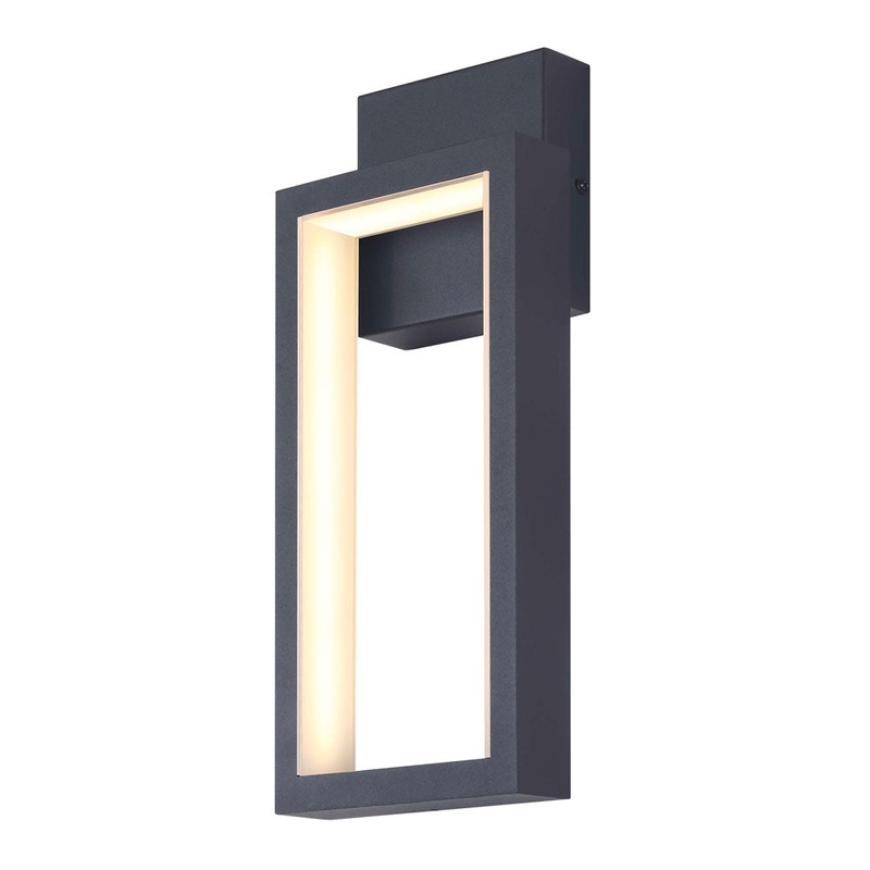 Outdoor Light – Canarm KALINO Black LED Outdoor Light, LOL602BK