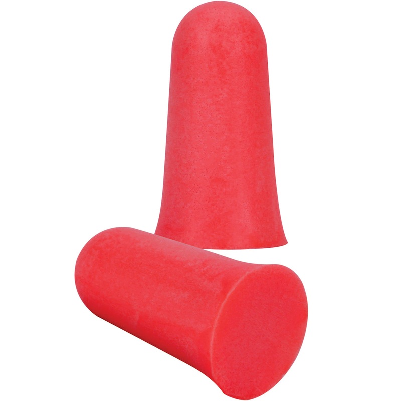 Earplugs – PIP Mega Flare Plus Disposable Soft Polyurethane Foam Ear Plugs (Box of 200) – NRR 33, NP267HPF910