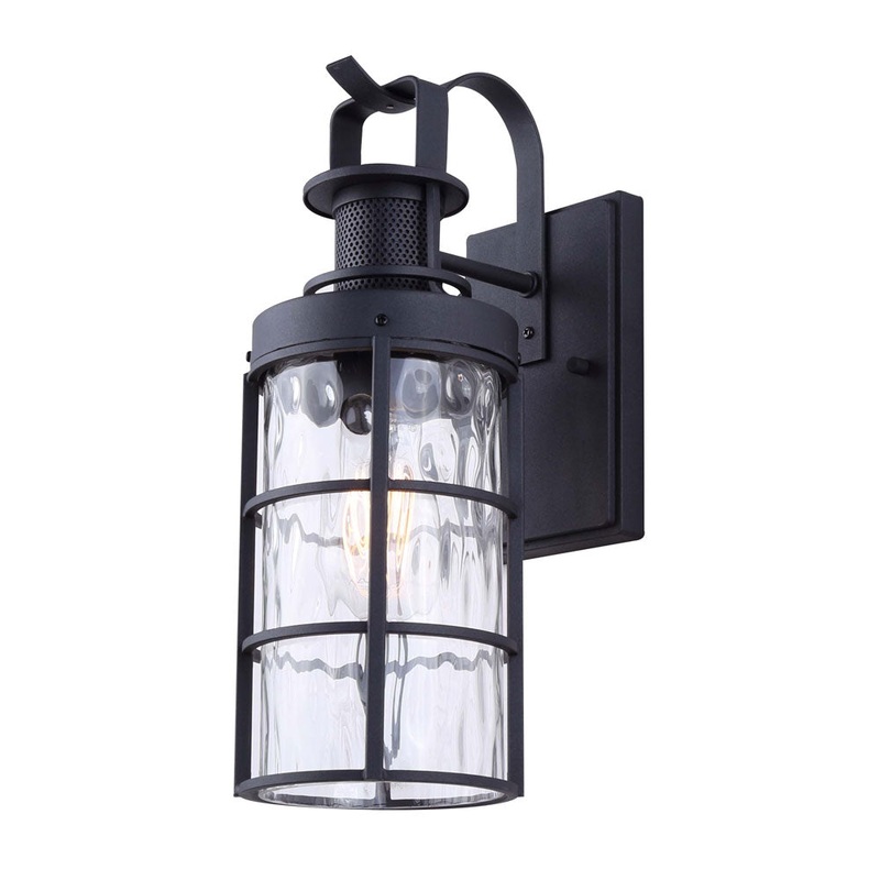 Outdoor Light – Canarm WINSLET Black Outdoor Light, IOL610BK
