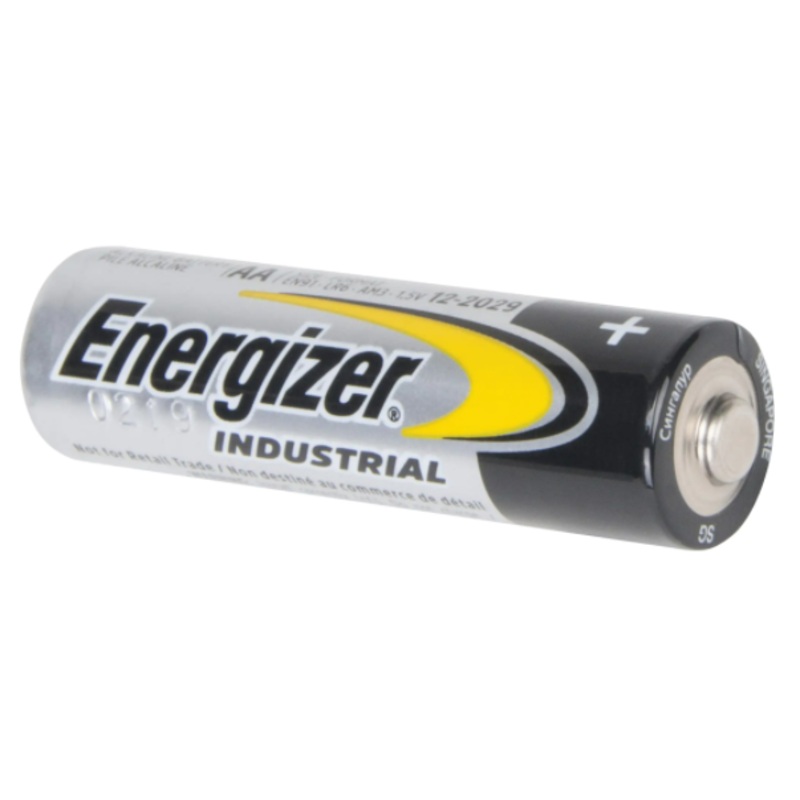 Piles – Energizer Alkaline Industrial AA (Paquet de 24) EN91