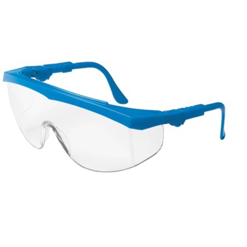 Protective Glasses – MCR Safety TK1 Series Blue Safety Glasses with Clear Lens, TK120