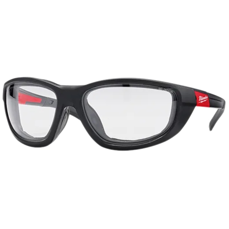 Safety Glasses – Milwaukee Performance Fog-Free Lenses Safety Glasses w/ Gasket, 48-73-204