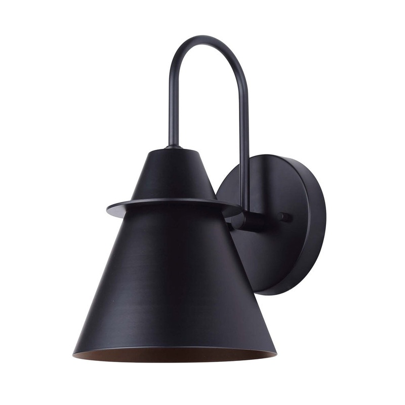 Outdoor Light – Canarm MARLOE Black Outdoor Light, IOL596BK