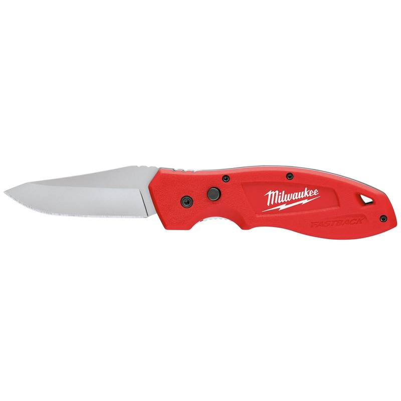 Folding Knife – Milwaukee FASTBACK Smooth Folding Knife, 48-22-1990