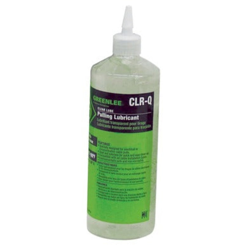 Pulling & Fishing – Greenlee Clear Lube Pulling Lubricant One Quart, CLR-Q
