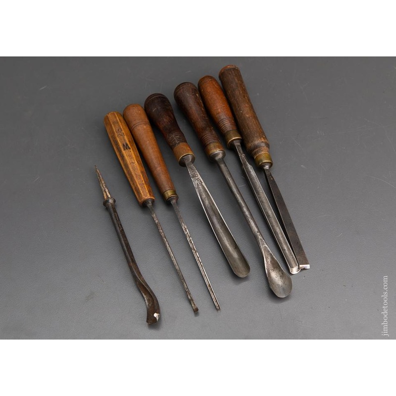 7 Good BUCK BROS. Carving Chisels – 94779