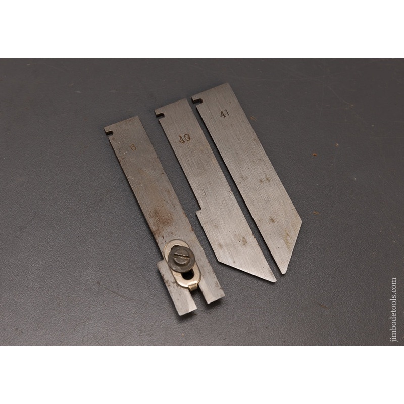 3 Important Irons for STANLEY No. 55 Combination Plane – 109519