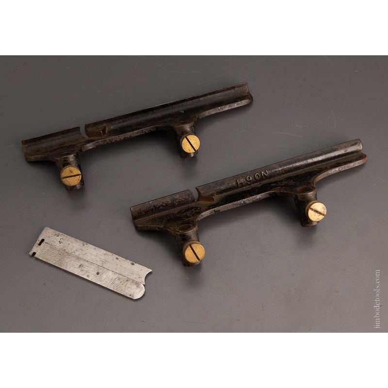 STANLEY No. 6H Hollow & Round Attachment Bottoms for No. 45 Combination Plane with Irons – 105667