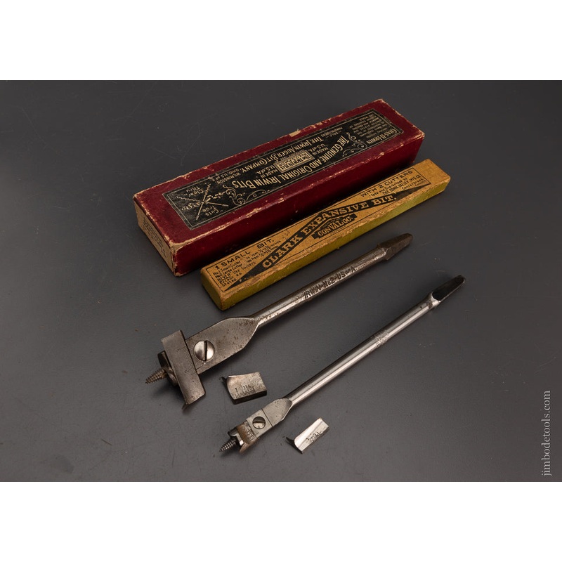 1/2 to 7/8 Inch and 7/8 to 3 Inch Expansive Bits in Boxes – 106745