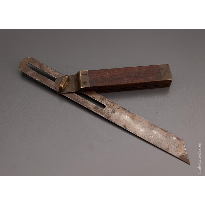 10 Inch Rosewood Sliding Bevel Unmarked – 97560