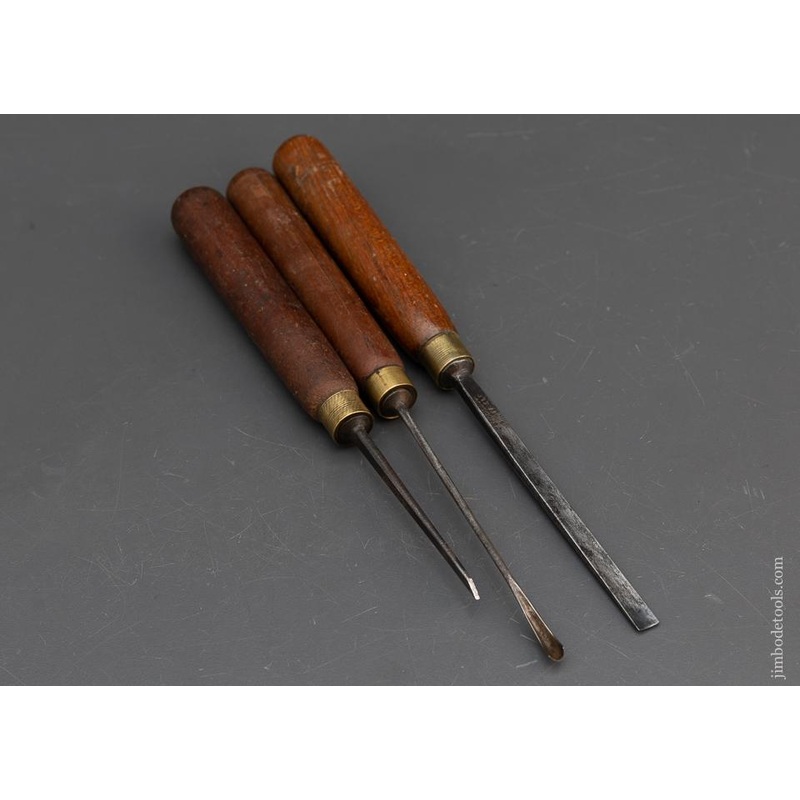 Three Good ADDIS Carving Gouges – 94353