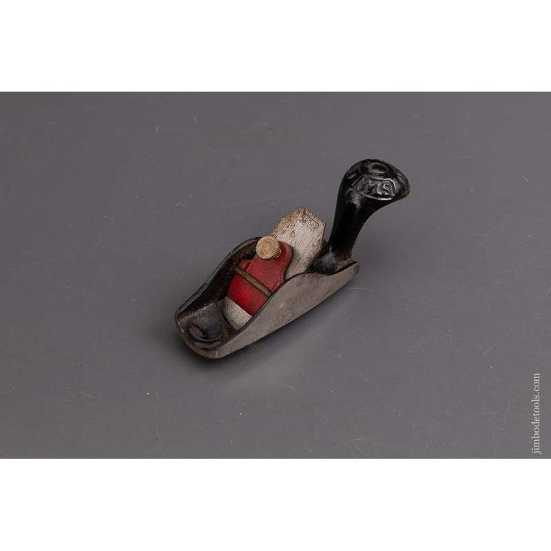 STANLEY No. 100 1/2 Round Bottom Tail Handled Block Plane – 89359