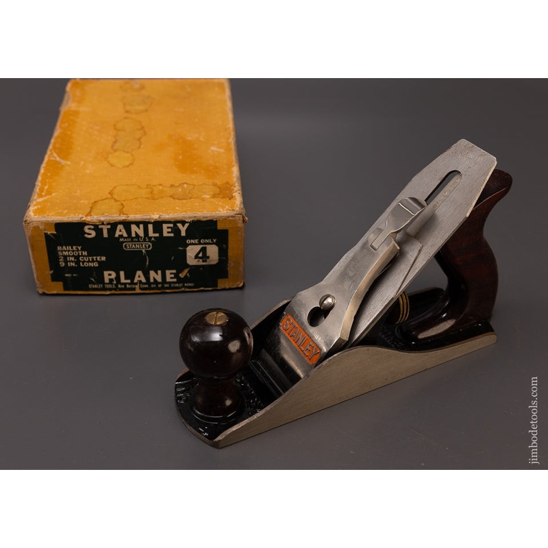 STANLEY No. 4 Smooth Plane Mint in Box – 109005