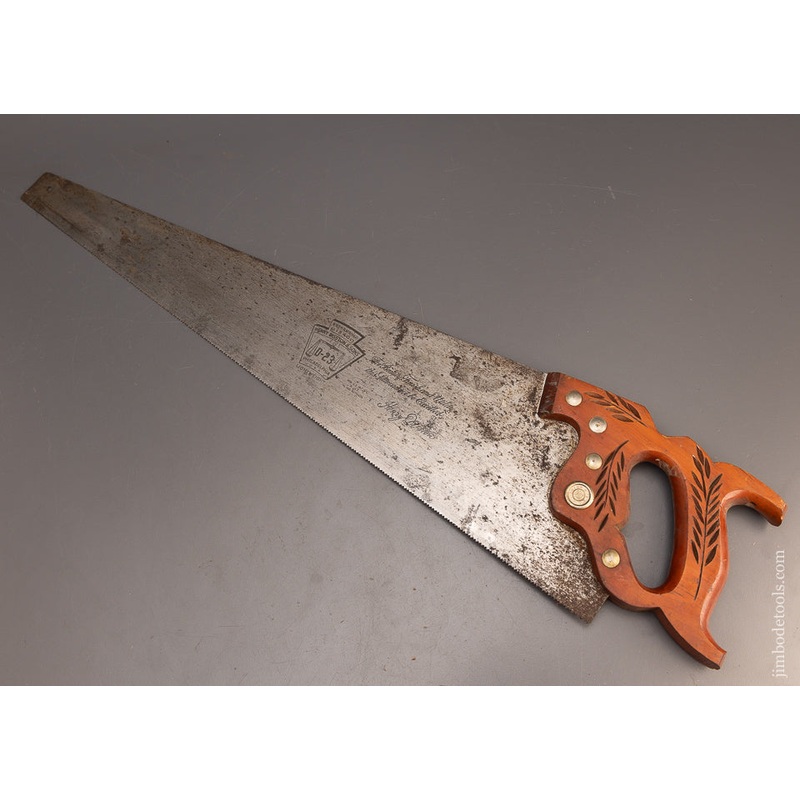 Straight & Sharp DISSTON D-23 Hand Saw – 113793