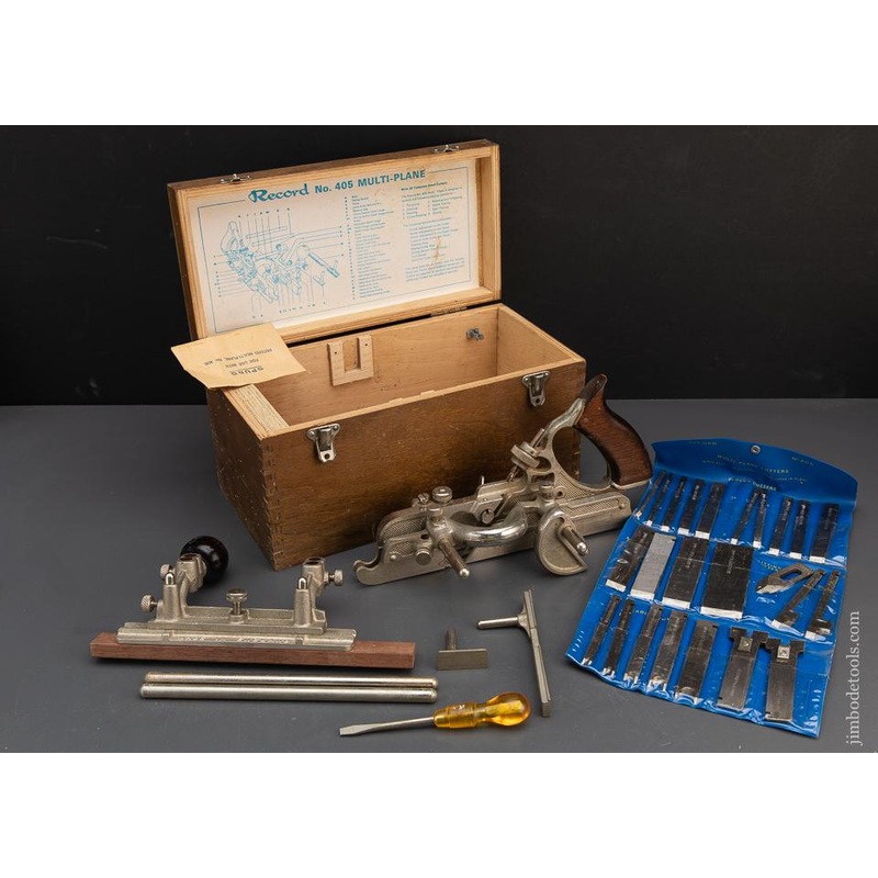 Unused! RECORD No. 405 Multi-Plane MINT & 100% COMPLETE in Original Box – 93372