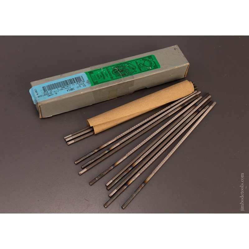 1 Dozen 5/32 Inch New Round Files in Box NICHOLSON – 107507