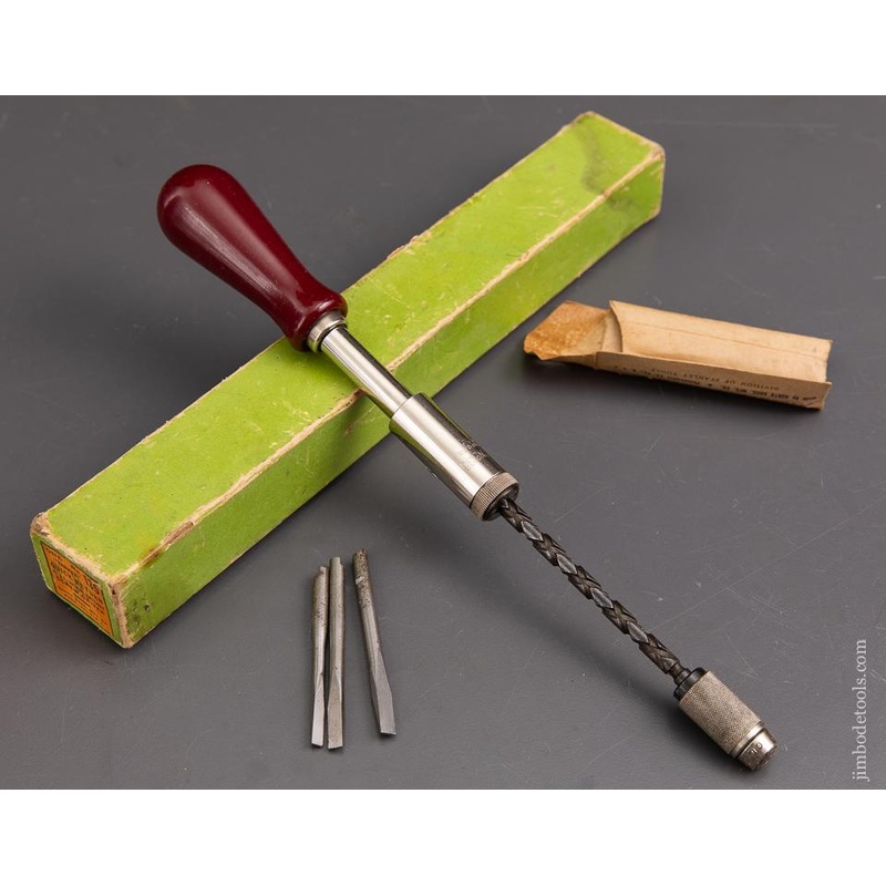 YANKEE No. 135 Quick Return Spiral Ratchet Screw Driver DEAD MINT! in Original Box – 90759