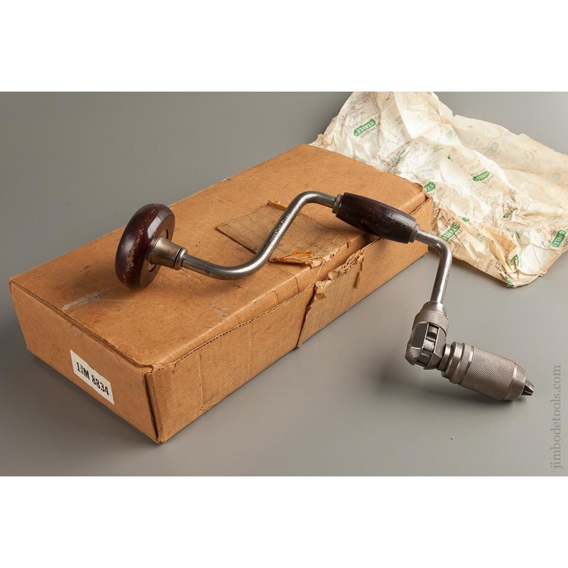 STANLEY NO. 965 Bit Brace in Box with Original Wrapping – 76328