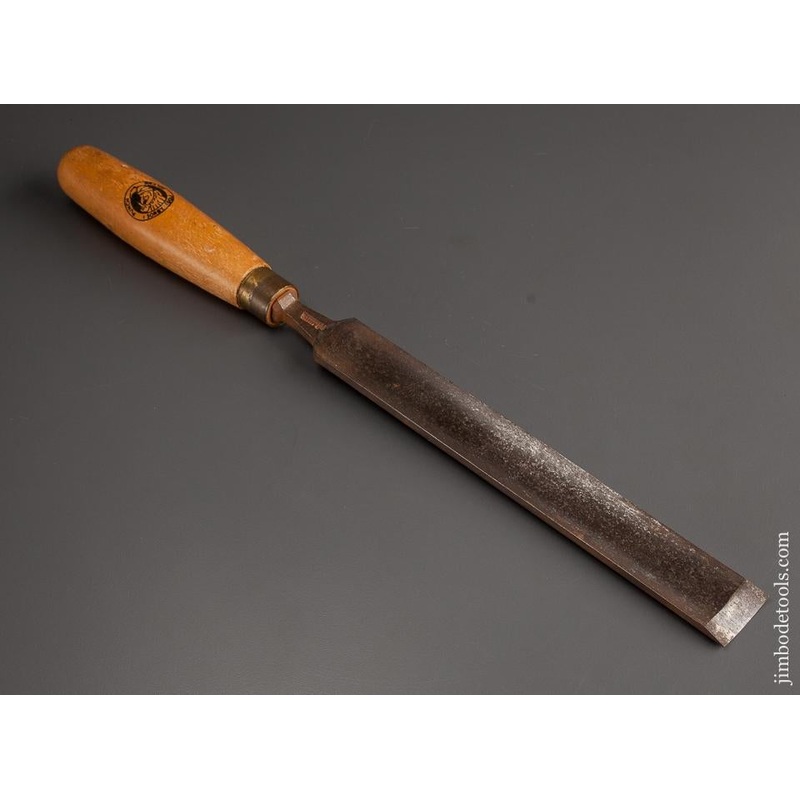 1 3/16 x 16 inch SORBY Boxwood Handled English Paring Gouge with Decal * 77774