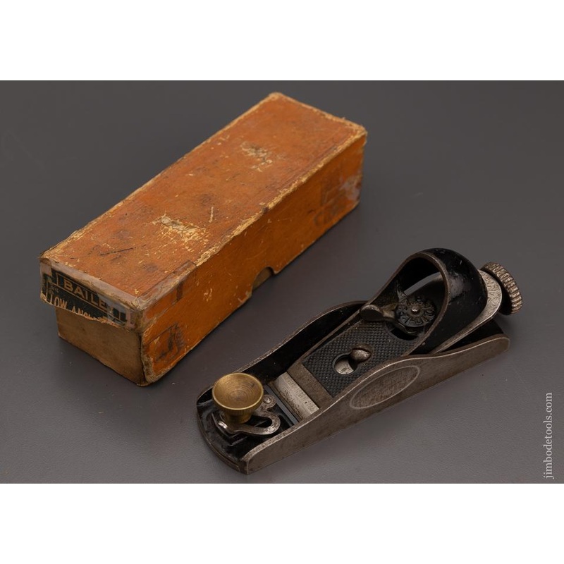 STANLEY No. 60 1/2 Low Angle Block Plane in Box Ca. 1899-1908 – 101055