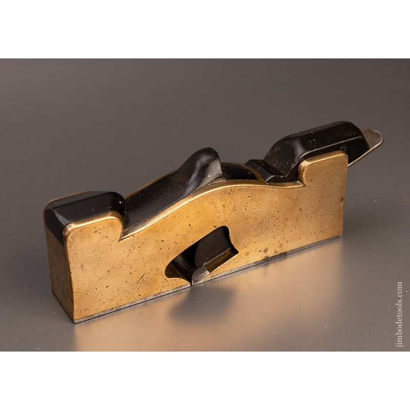 Sweet J. BUCK LONDON IMPROVED Gunmetal & Ebony Low Angle Shoulder Plane – EXCELSIOR 111250