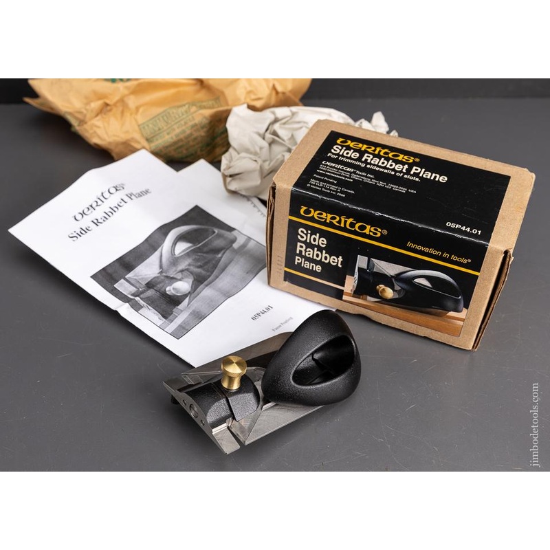 VERITAS Side Rabbet Plane Mint in Box – 95880