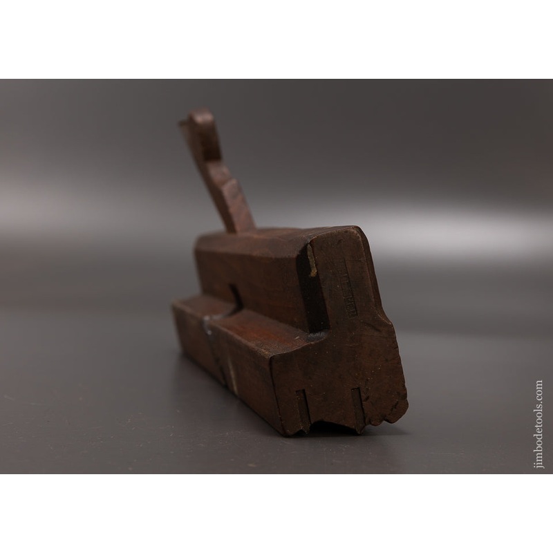 Very Complex 18th Century Moulding Plane by I. SLEEPER with Lignum Boxing – 108865