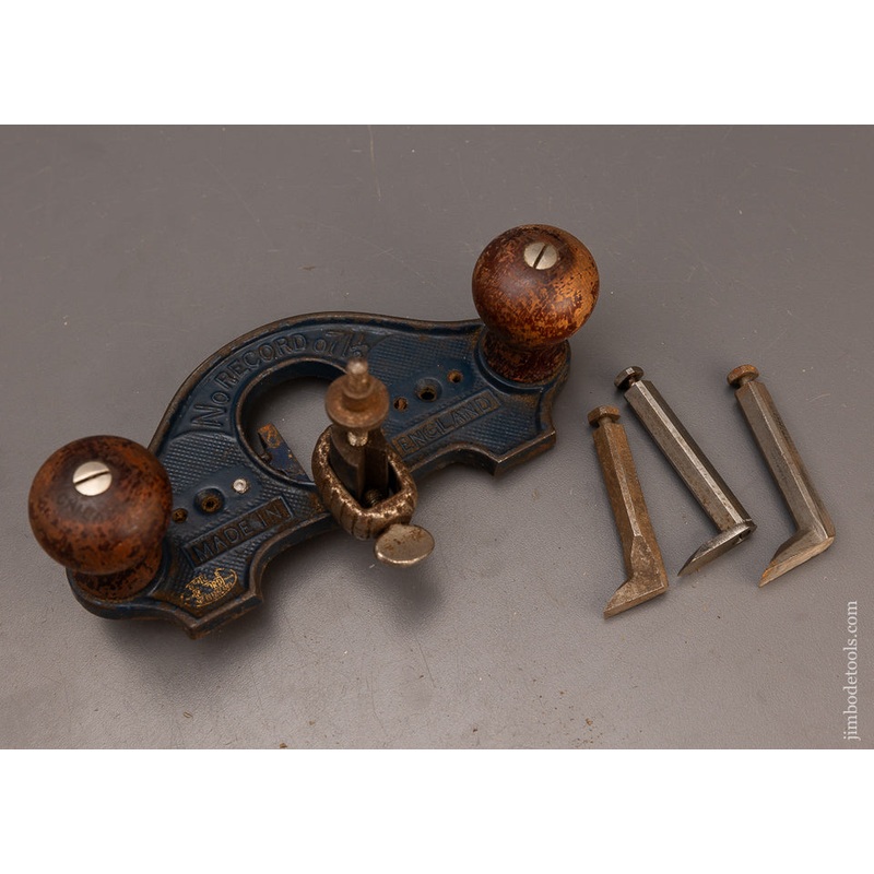 100% Complete! RECORD No. 071 1/2 Router Plane – 112504