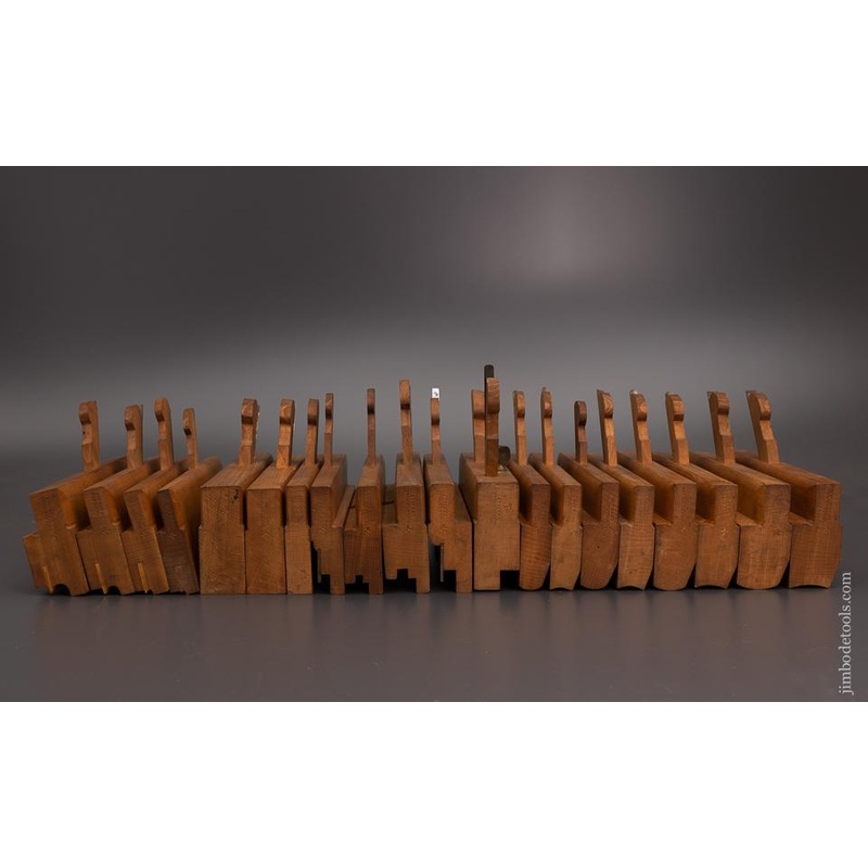 Amazing Set of Mint Unused Wooden Planes by WARD N.Y. – 101419 – AS OF DEC 15