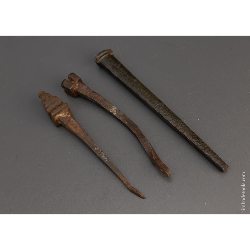 Ancient Collection of Fancy Hand Forged Nails – 115331