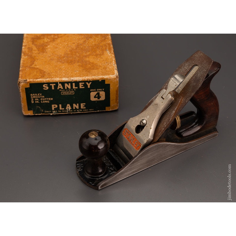 STANLEY No. 4 Smooth Plane in Original Box – 103057
