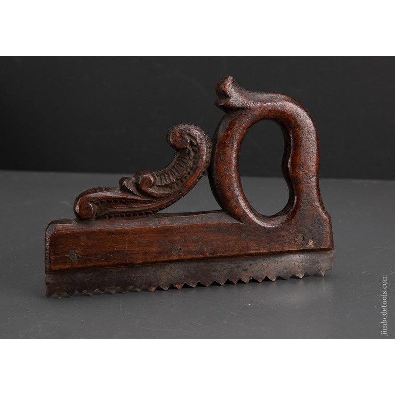 Stunning! Carved 18th Century Stair Saw – EXCALIBUR 60