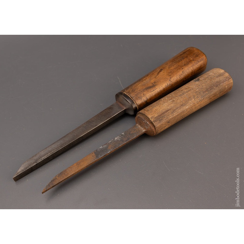 2 Pig Sticker Mortise Chisels 1/16 & 3/8 Inch HOWARTH – 109164