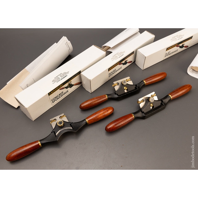 3 VERITAS Spokeshaves Mint in Box – 110953