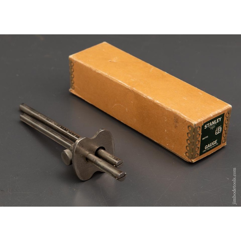 STANLEY No. 91 Marking & Mortise Gauge in Original Box –  93161